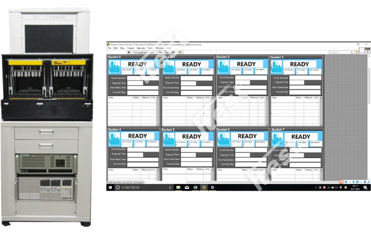 汽車充電機控制板ATE測試設備