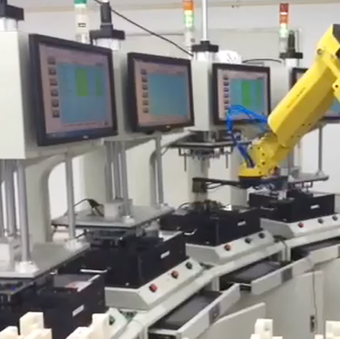 機頂盒ATE設備-配合機械手